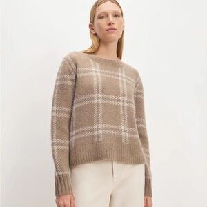 Everlane THE ALPACA CROPPED CREWNECK SWEATER